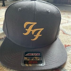 Foo Fiighters Flat-brim SnapBack hat